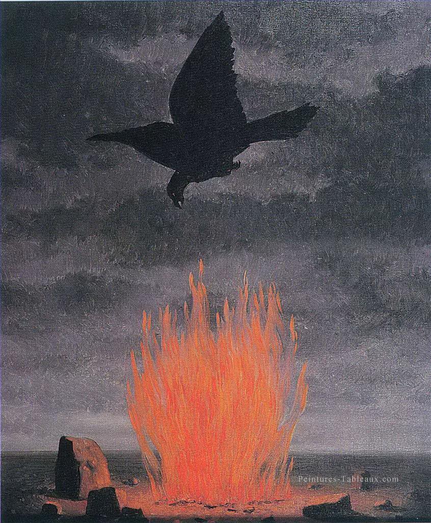 狂信者 1955 ルネ・マグリット油絵